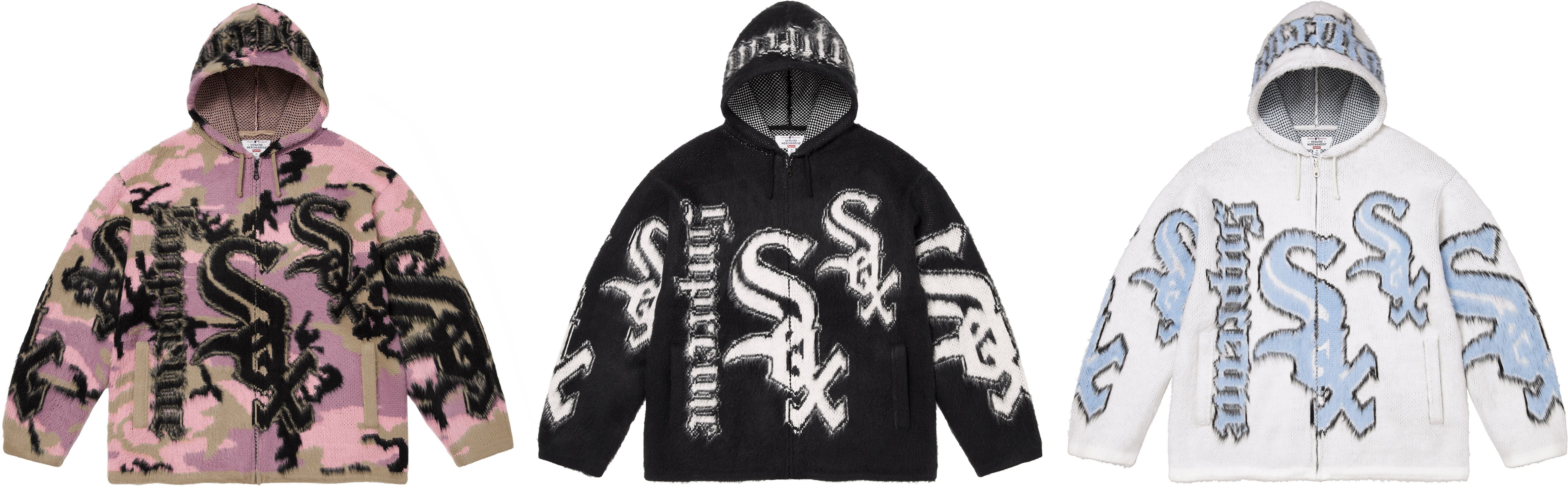 Supreme®/Chicago White Sox™ Zip Up Hooded Sweater view 11